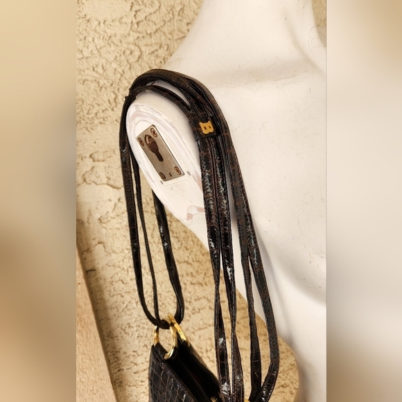 VINTAGE‎ BALLY LEATHER CONVERTIBLE BAG - Picture 2 of 10